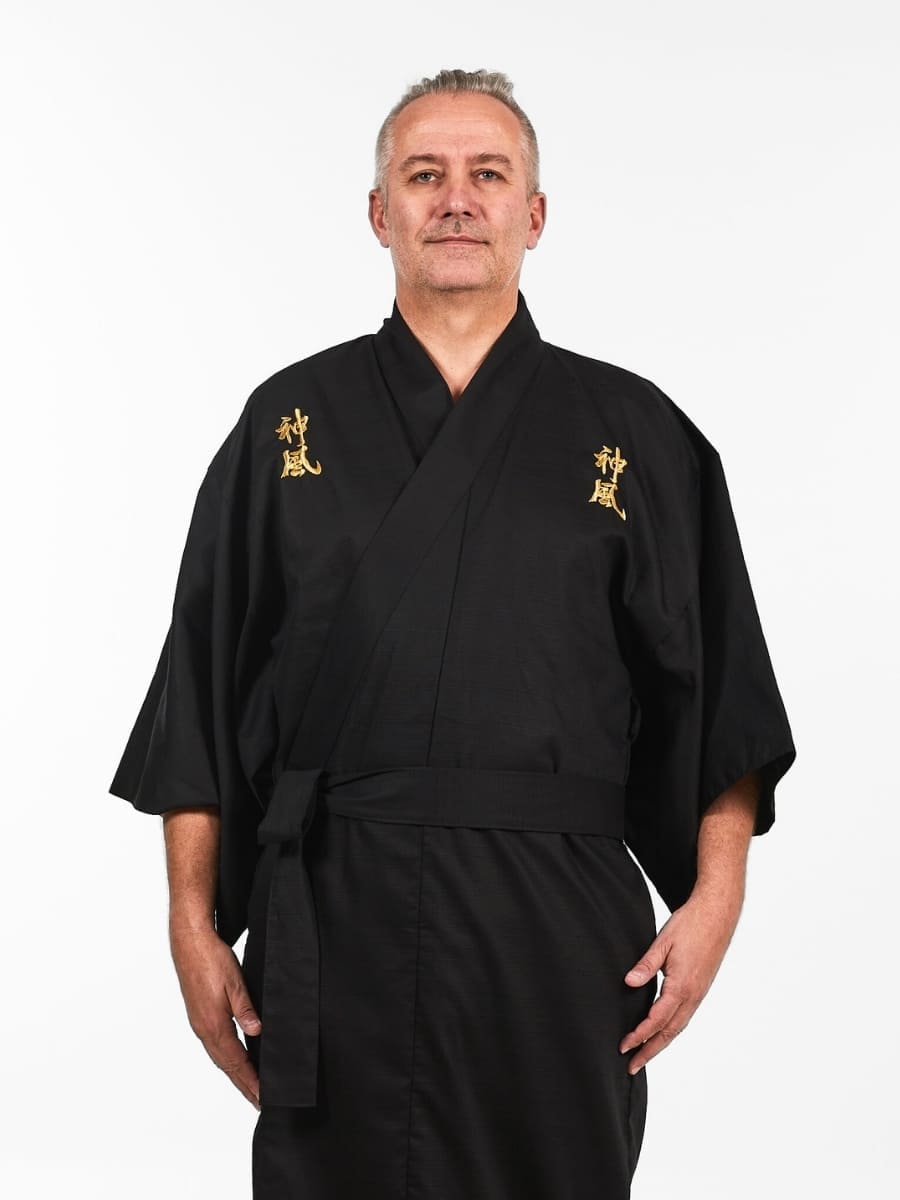 Miesten japanilainen Kamikaze Kimono - Yhden kokoinen