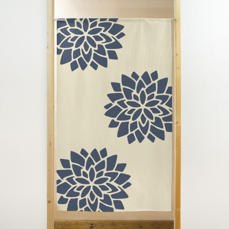 Japanilainen Noren Lootuksen kukka - 85 x 150 cm