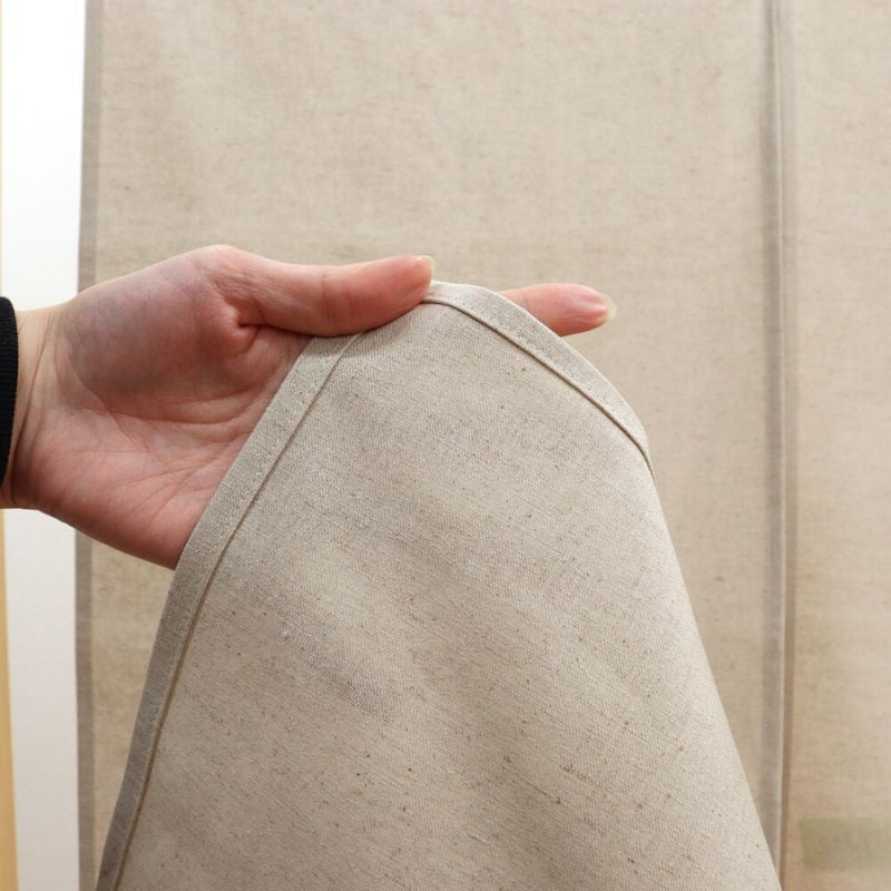 Japanilainen Noren Luonnollinen pellava - 85 x 150 cm
