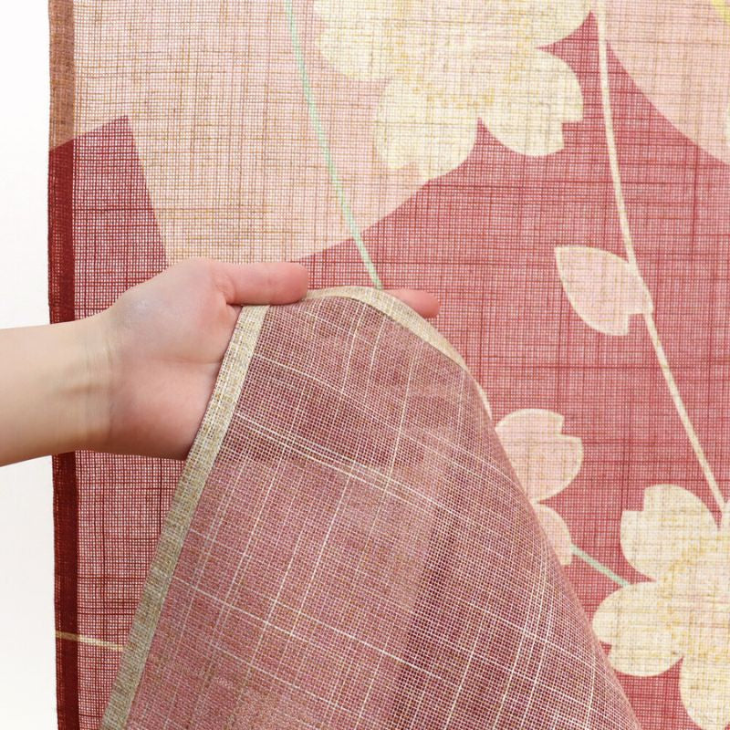 Japanilainen Noren Sakura kukka - 85 x 150 cm