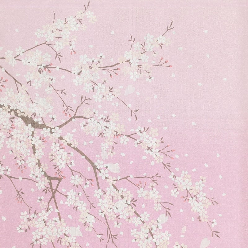 Sakura Usagi Japanilainen Noren - 85 x 150 cm
