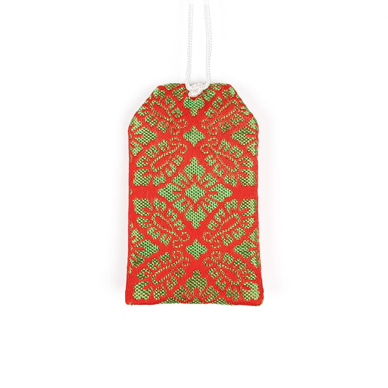 Japanilainen Omamori Tomoe Red