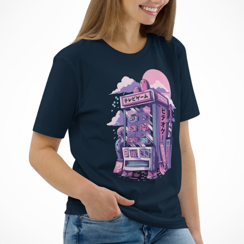 Japanilainen Retro Gaming T-paita