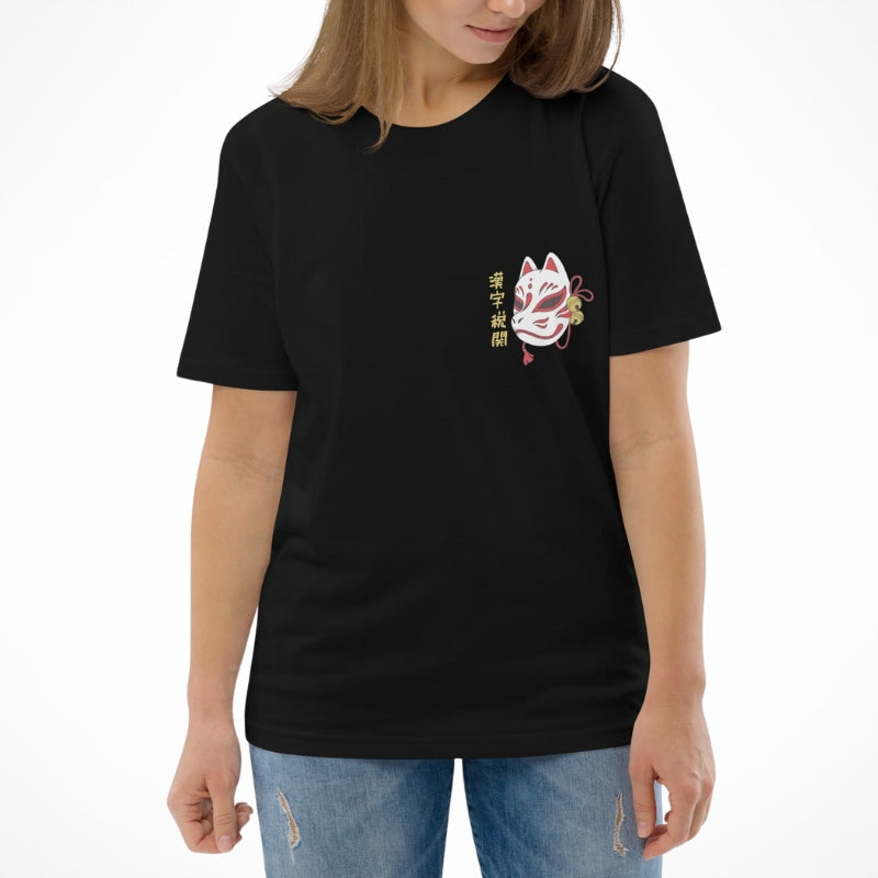 Japanilainen samurai kissa T-paita