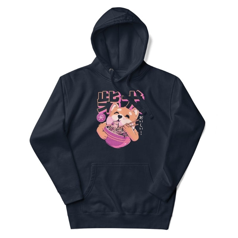 Japanilainen Shiba Nuudeli huppari - S
