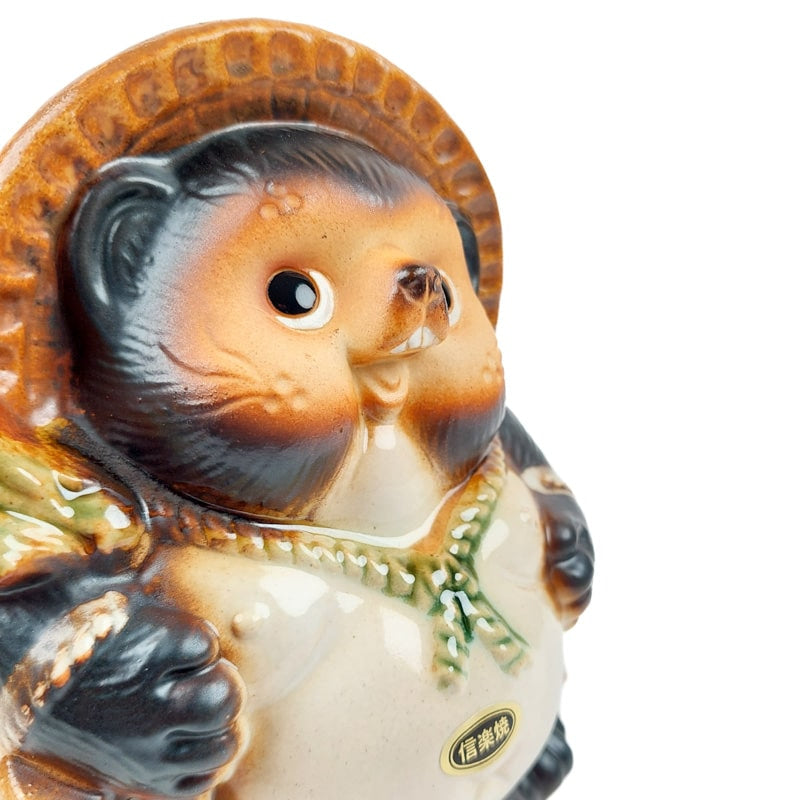 Japanilainen Tanuki Statuette