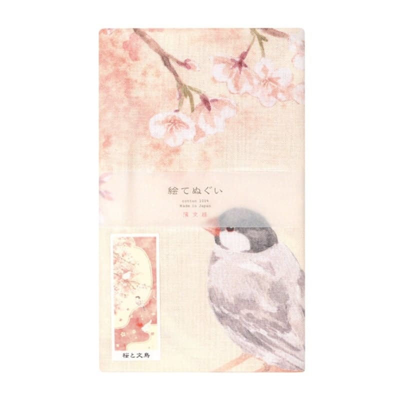 Japanilainen Tenugui Haru Tori
