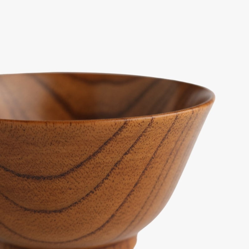 Japanilainen Urushi puinen kulho