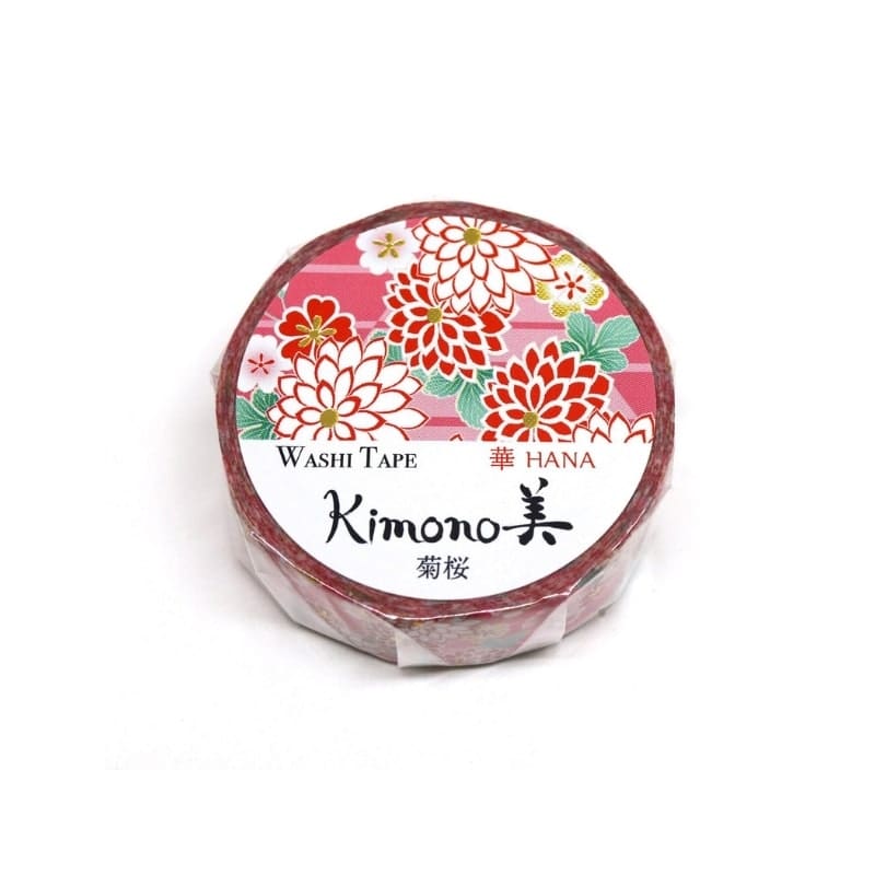 Japanilainen Washi Tape Kiku Sakura