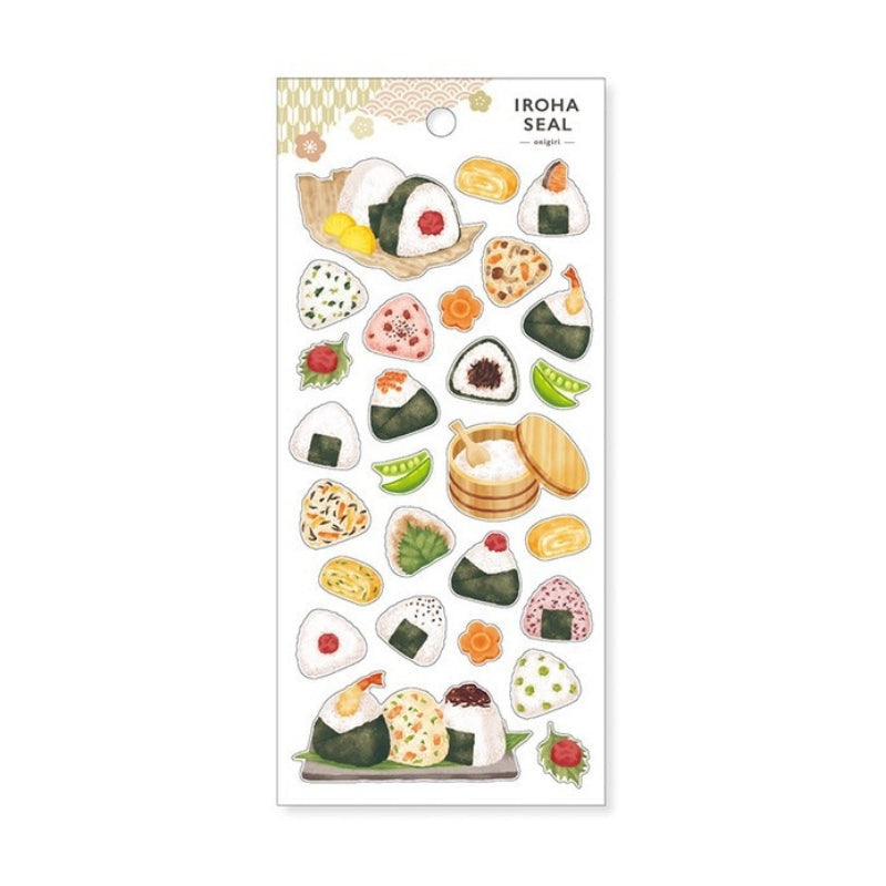 Japanilaiset Onigiri-tarrat