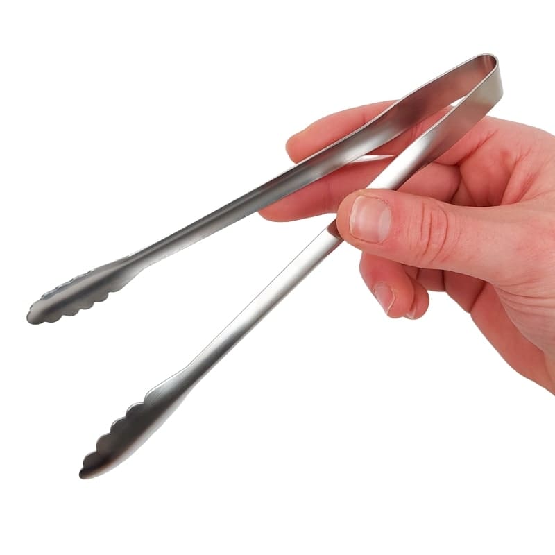 Japanilaiset ruostumattomasta teräksestä valmistetut keittiöpihdit - 18 cm
