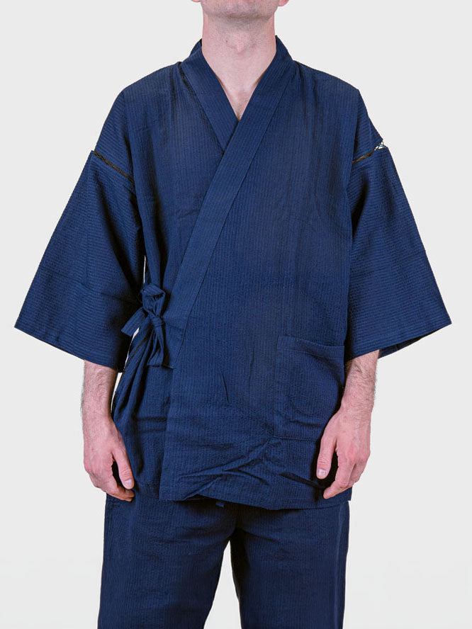 Jinbei, japanilainen, miesten, tummansininen