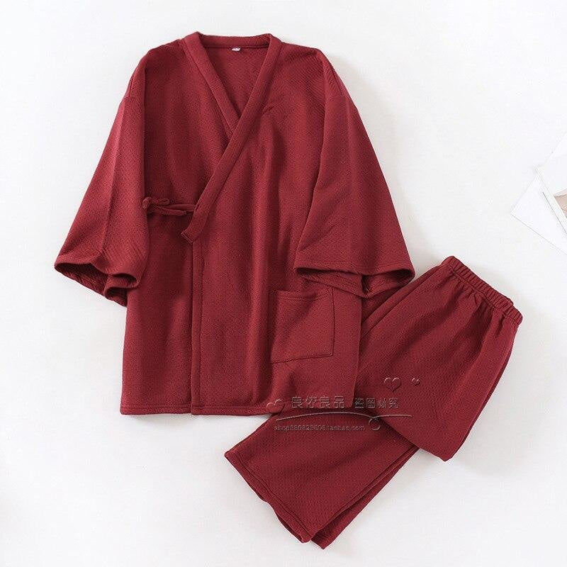 Jinbei Man Winter Cotton - Punainen / M