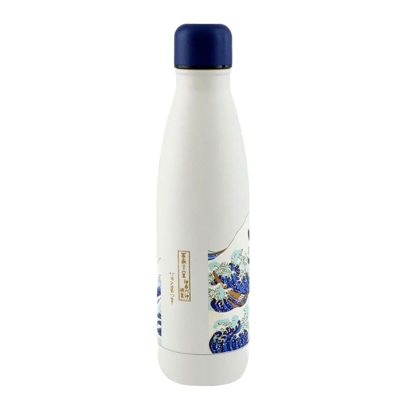 Kanagawa Great Wave eristetty pullo