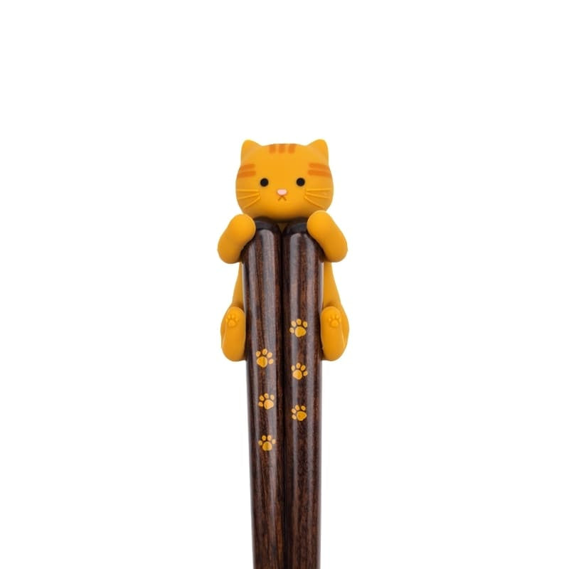 Kawaii japanilaiset syömäpuikot Red Cat