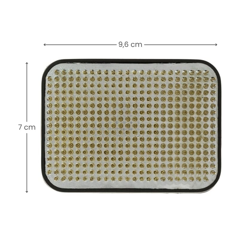 Kenzan Ikebana suorakulmainen kukkapoiminta - 96 x 70 mm