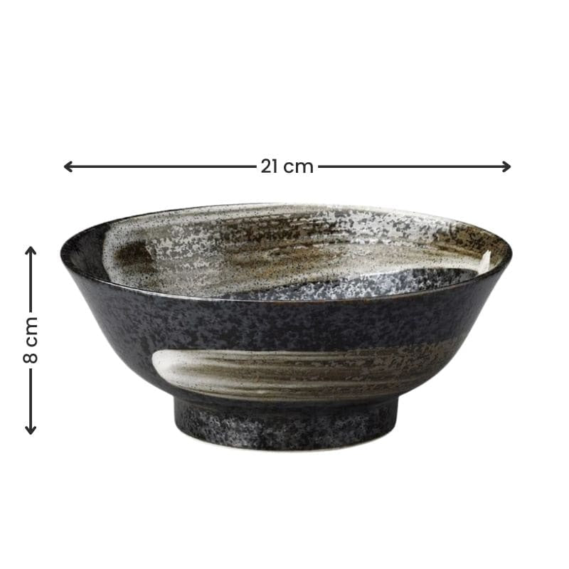 Keraaminen japanilainen Ramen kulho