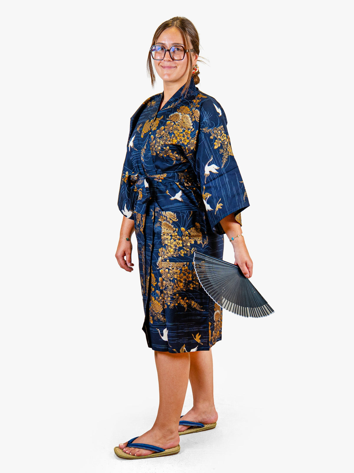 Naisten Happi-kimono Kiku Tsuru