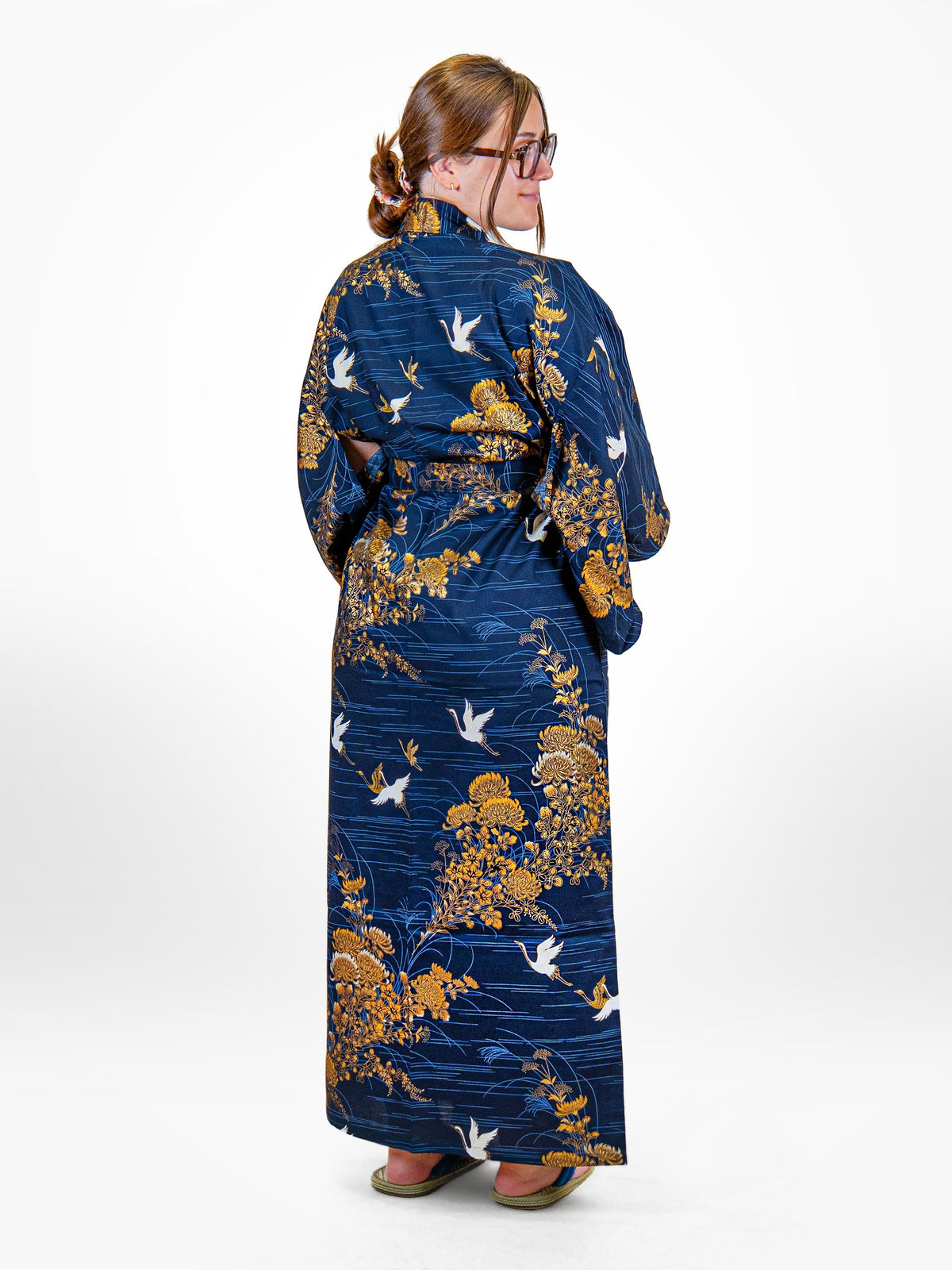 Naisten japanilainen kimono Kiku Tsuru