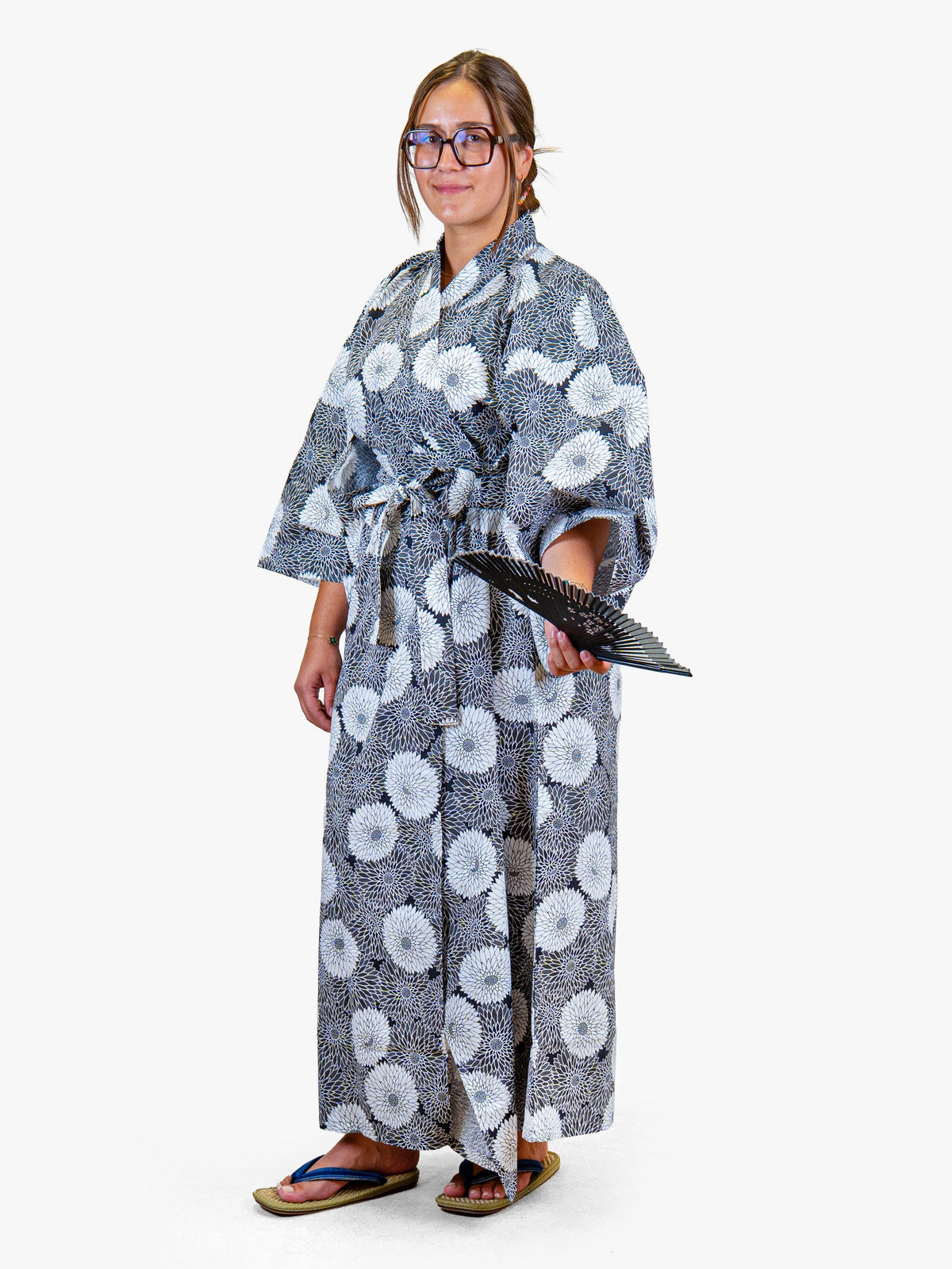 Naisten kimonoyukata Kiku S