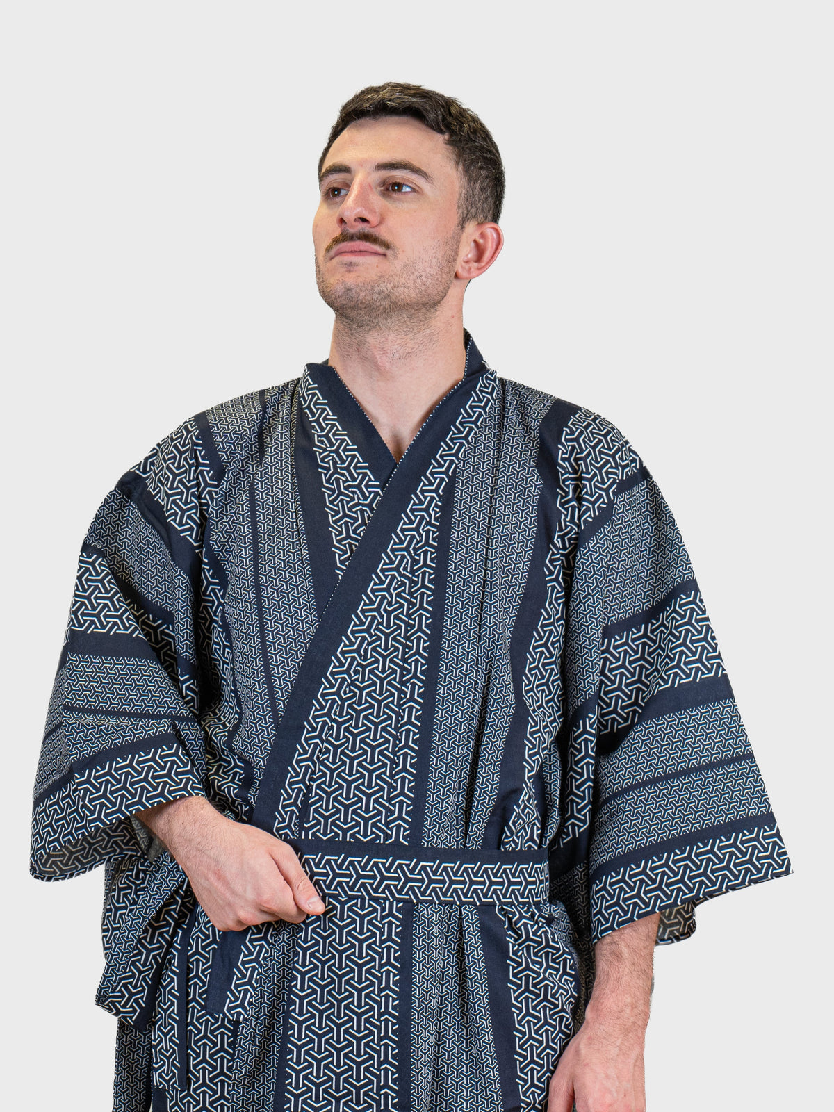 Kumi-Kikkō: Miesten yukata-kimono