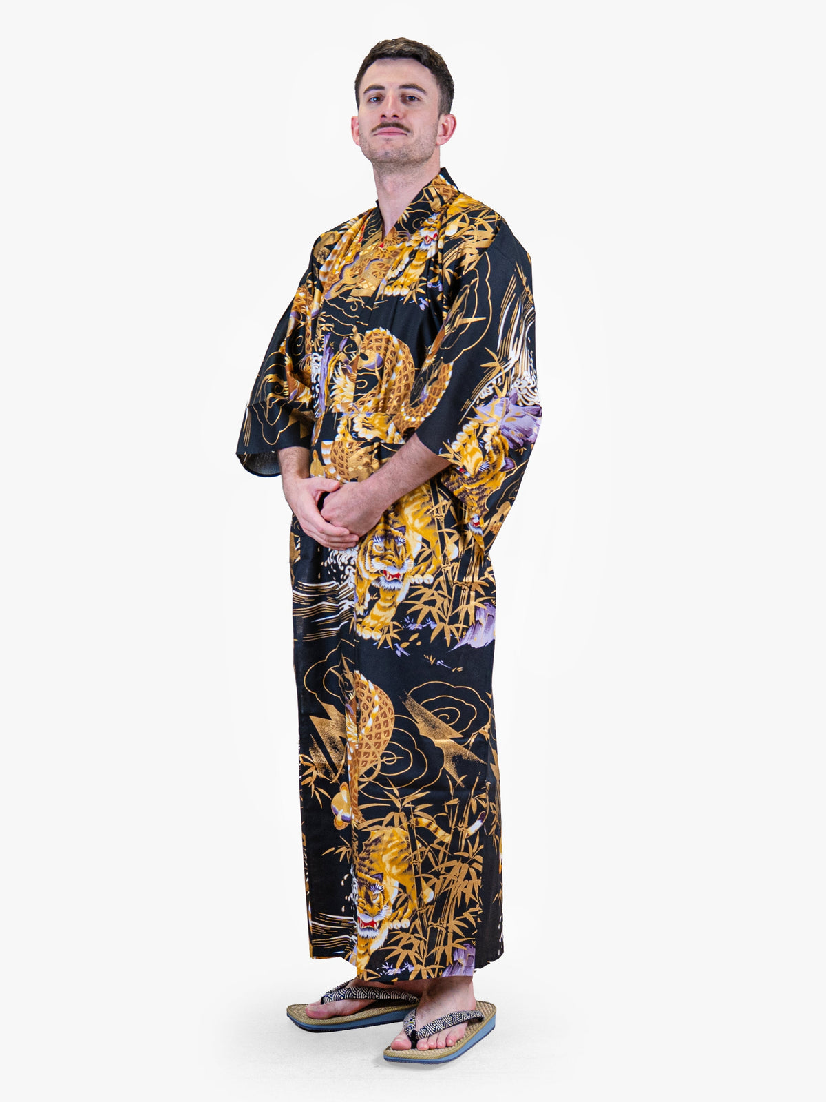 Miesten kimono/yukata Ryū Tora S