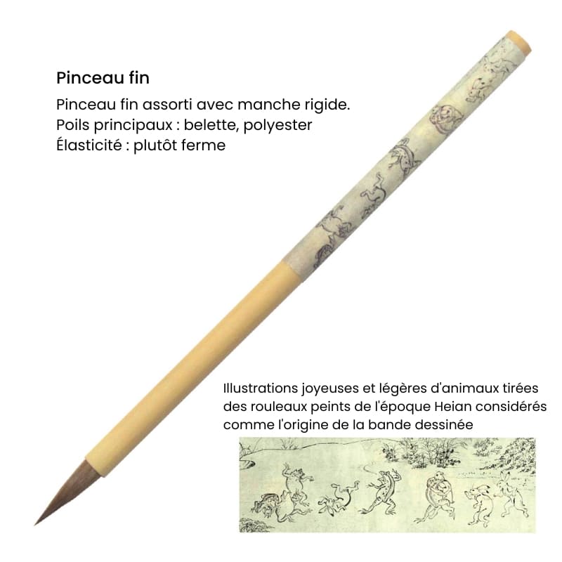 Japanilainen kalligrafiasarja Chōjū-giga