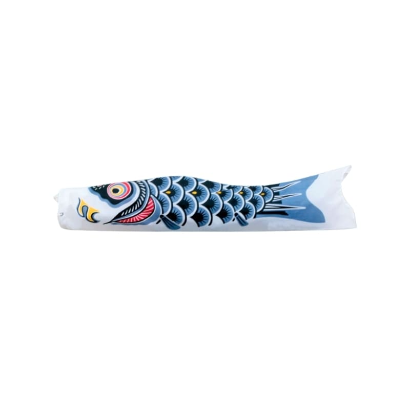 Koinobori japanilainen perinteinen musta 60 cm