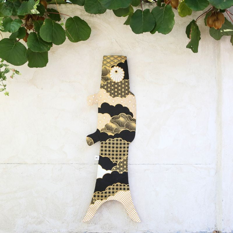 Koinobori Patchwork Musta (M)