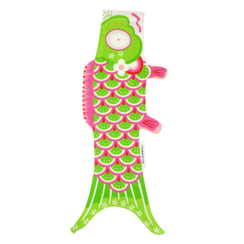 Koinobori Vihreä & vaaleanpunainen Mini