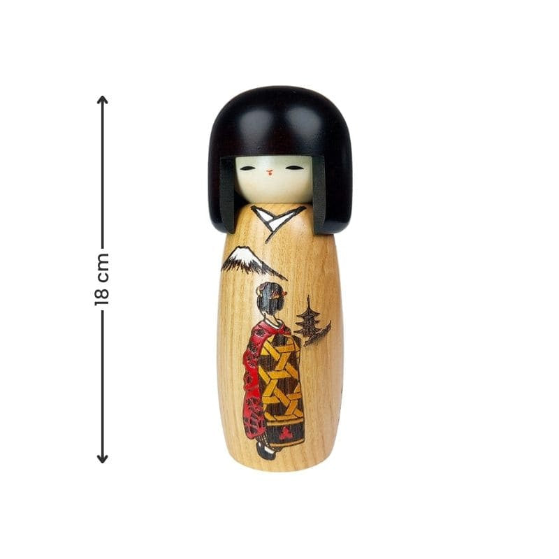 Kokeshi Geisha nukke