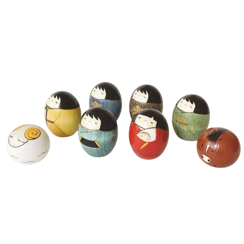 Kokeshi joulusänky