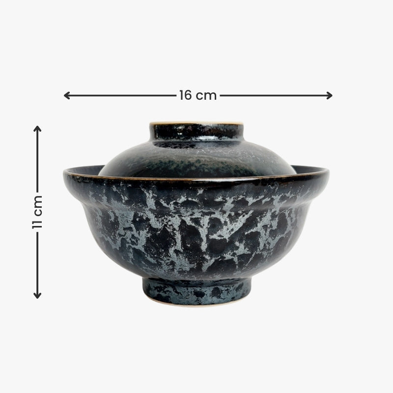 Kuroiwa Japanilainen Donburi-kulho