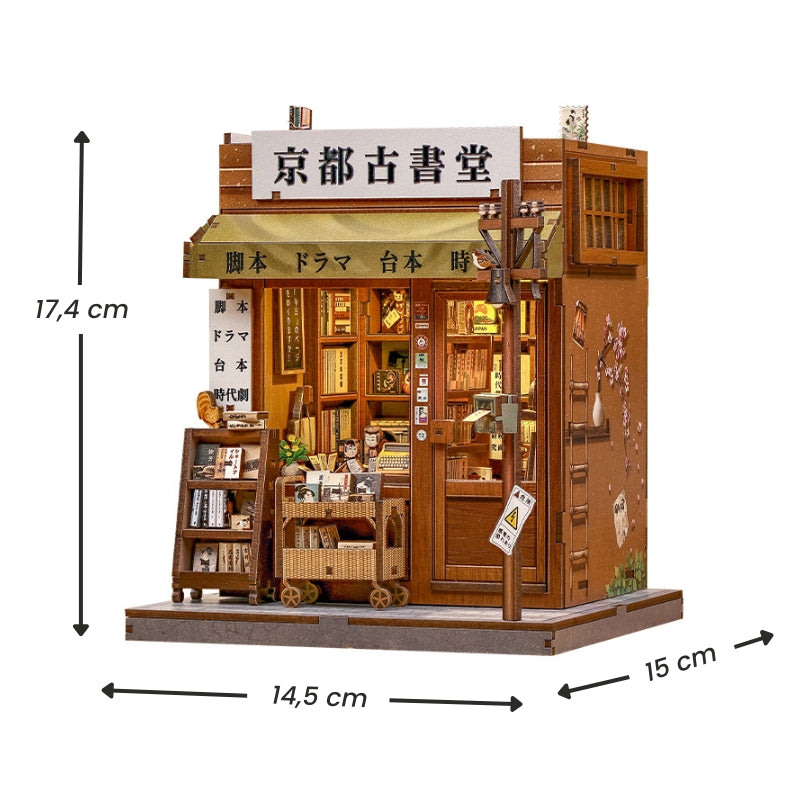 Japanilainen antiikkinen puumalli, Bookery of Kyoto