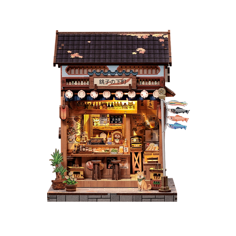 Japanilainen puinen pienoismalli: Choshi no Shitamachi