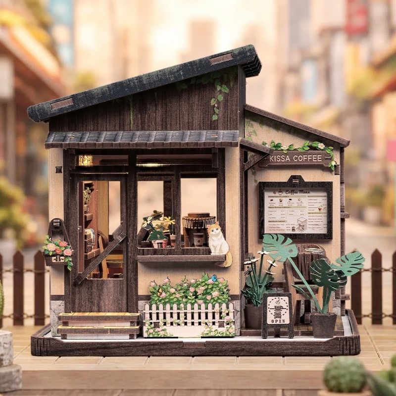 Japanilainen Kissa Coffee -puumalli