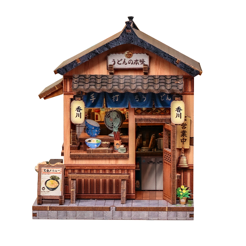 Japanilainen pienoismalli: Kagawa Udon House