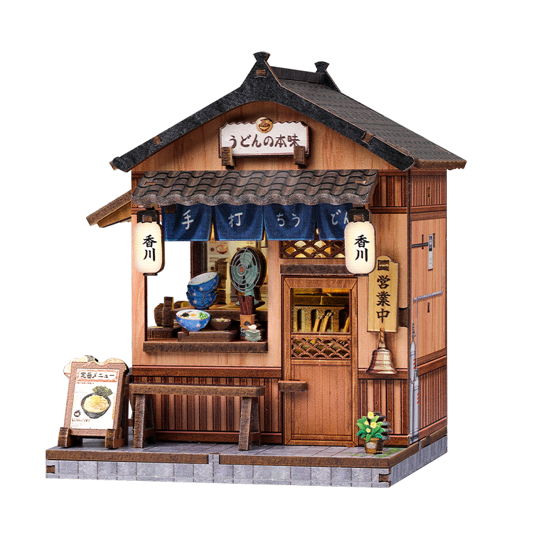 Japanilainen pienoismalli: Kagawa Udon House