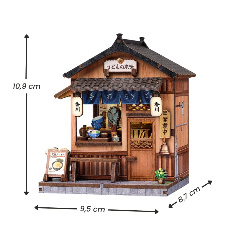 Japanilainen pienoismalli: Kagawa Udon House