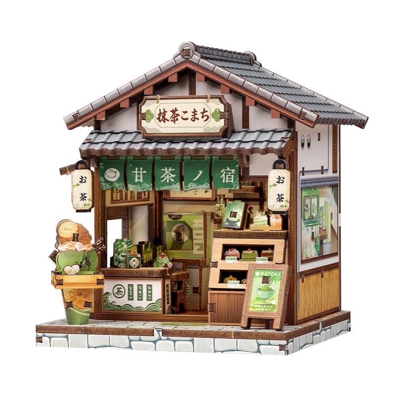 Japanilainen pienoismalli: Kyoto Matcha Cottage