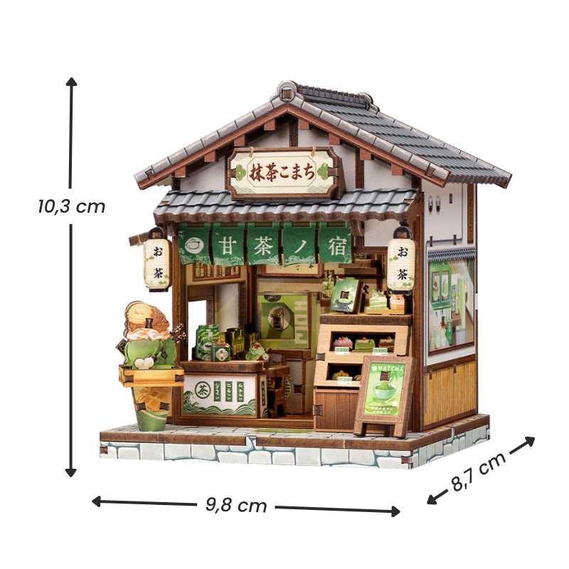 Japanilainen pienoismalli: Kyoto Matcha Cottage