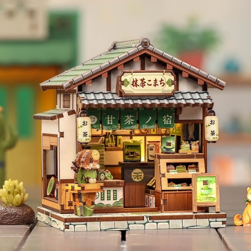 Japanilainen pienoismalli: Kyoto Matcha Cottage