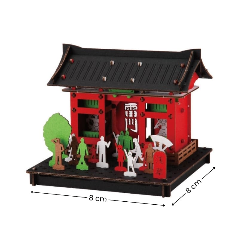 Japanilainen pienoismalli - Asakusa