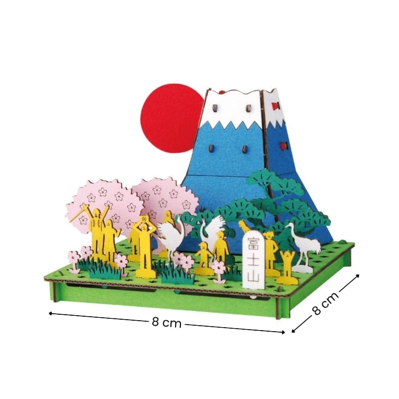 Japanilainen pienoismalli - Fuji-vuori