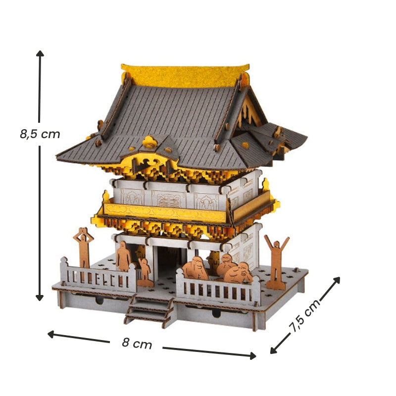 Japanilainen pienoismalli – Nikkō Tōshō-gū -pyhäkkö