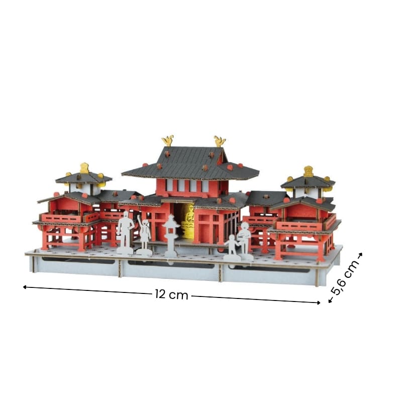 Japanilainen pienoismalli - Byōdō-in-temppeli