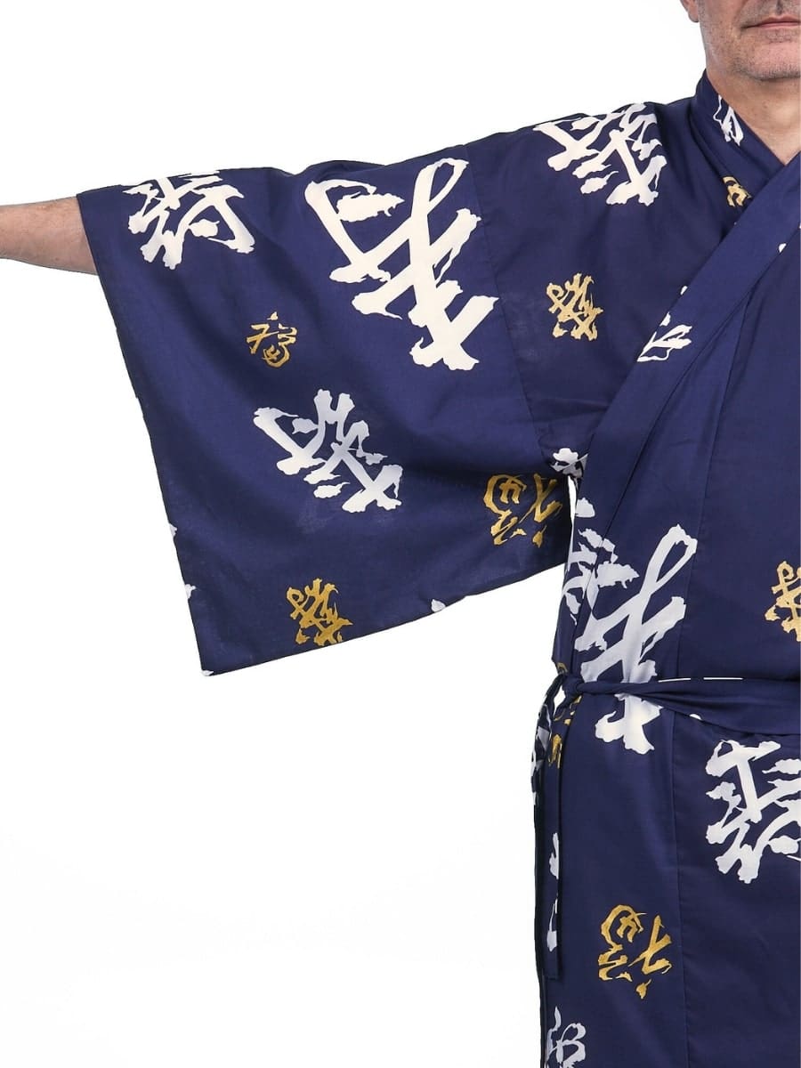 Miesten Yukata Kimono Kotobuki Kotobuki