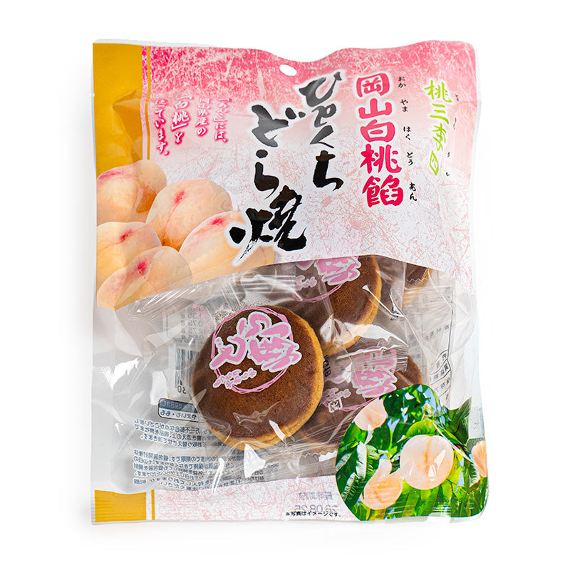 Japanilainen persikka Mini Dorayaki