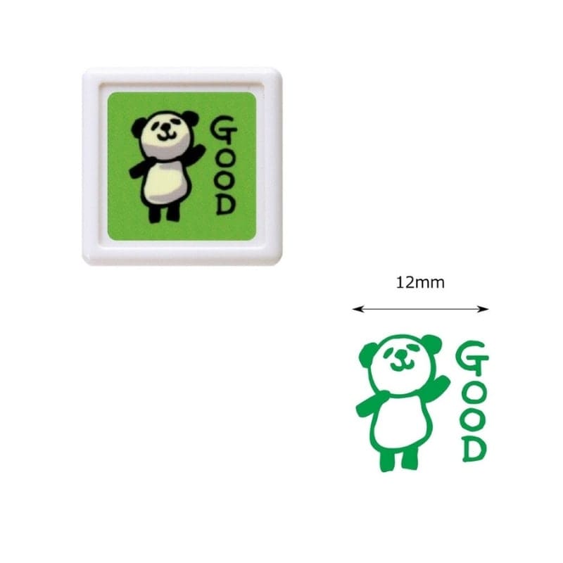 Mini japanilainen panda postimerkki - Hyvä