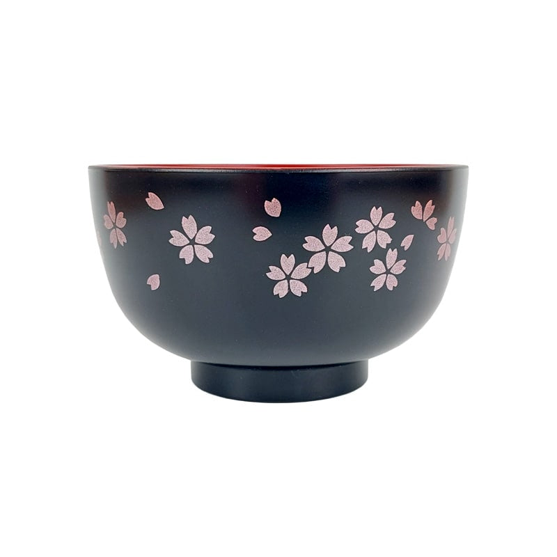 Musta Sakura japanilainen keittokulho